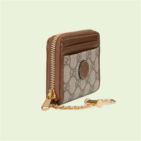 gucci key holder wallet|genuine gucci keychain.